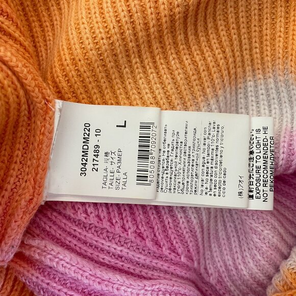 MSGM Tie-Dye Crop Knit Top - Picture 6 of 8